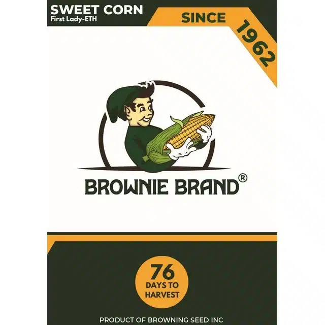 Sweet Corn First Lady, 15gm Packet - Browning Seed